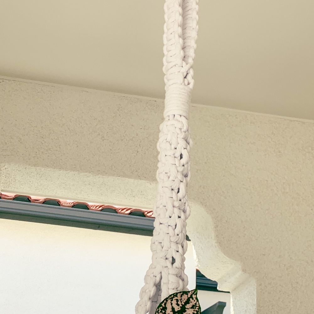 Alpine Macrame Two Pot Planter - Picture 4 of 10